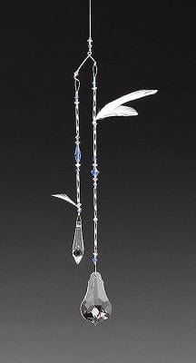Blue Star Pendulum Crystal Light Catcher Mobile