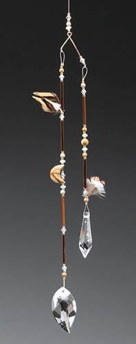Desert Moon Crystal Light Catcher Mobile