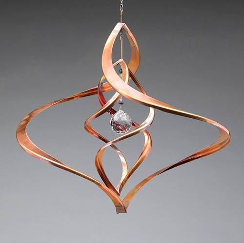 Inner Strength Outdoor Crystal Light Catcher Spinner