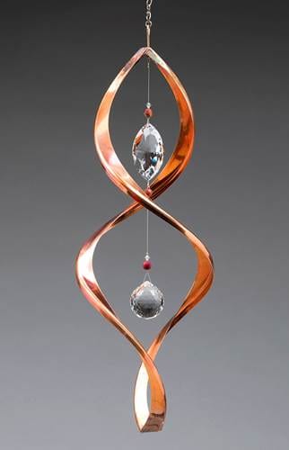 It Takes Two Outdoor Crystal Light Catcher Spinner