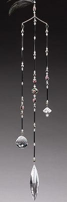 Midnight Cloisonne Crystal Light Catcher Mobile