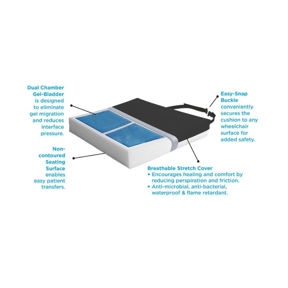 Protekt® Gel Wheelchair Cushion