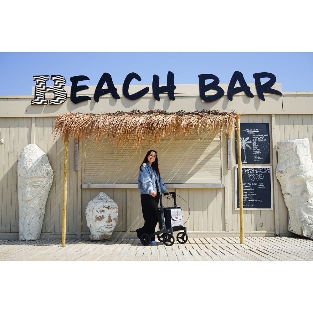 Rollz Air Lightweight Folding Carbon Rollator