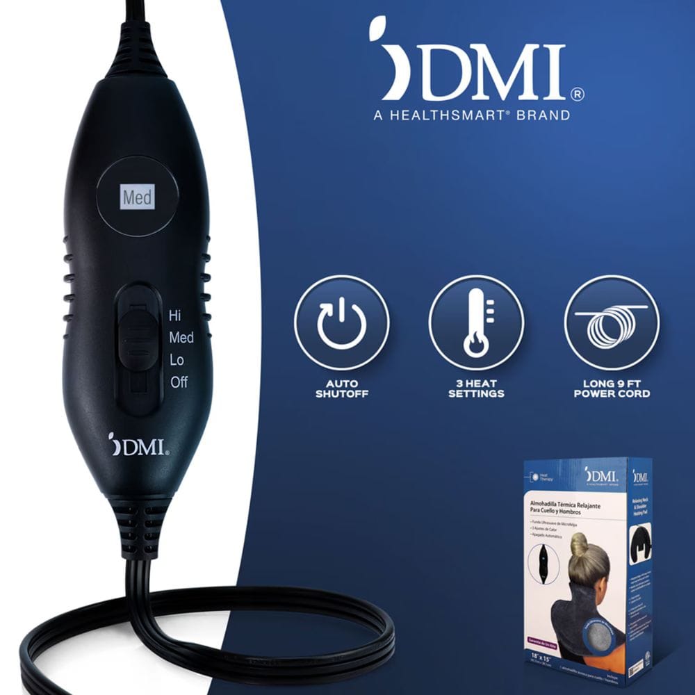 DMI Neck & Shoulder Electric Heating Pad Medium, 18x15"