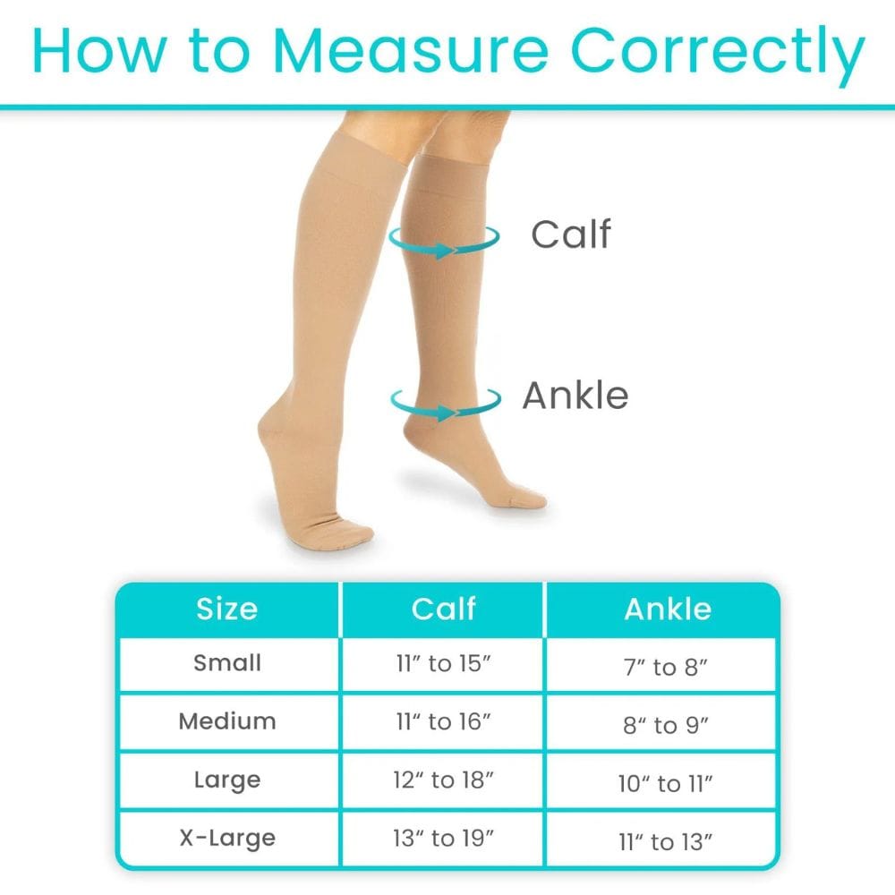 Vive Health 30-40mmHg Graduated Compression Stockings