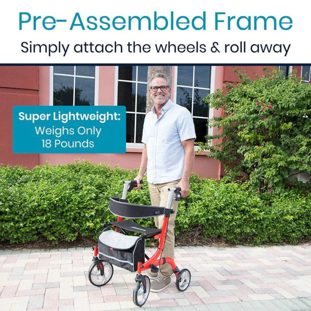 Vive Health Everglide Rollator (Model S)