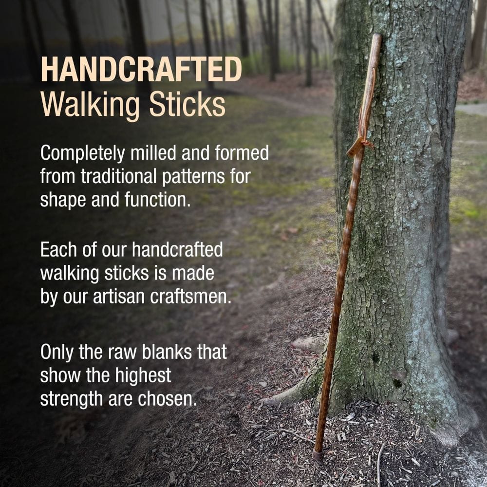 Brazos 55" Texas Traveler Walking Stick, Red