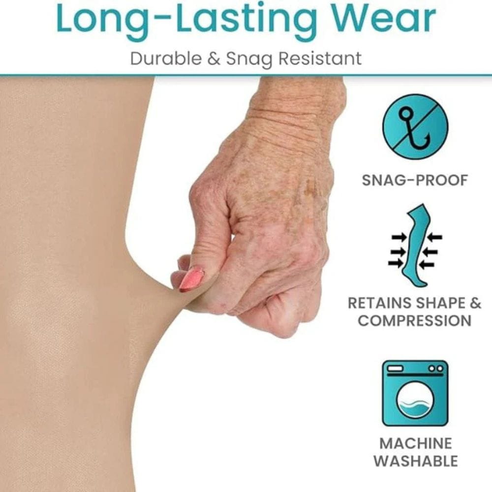 Vive Health 15-20 Thigh High Compression Stockings