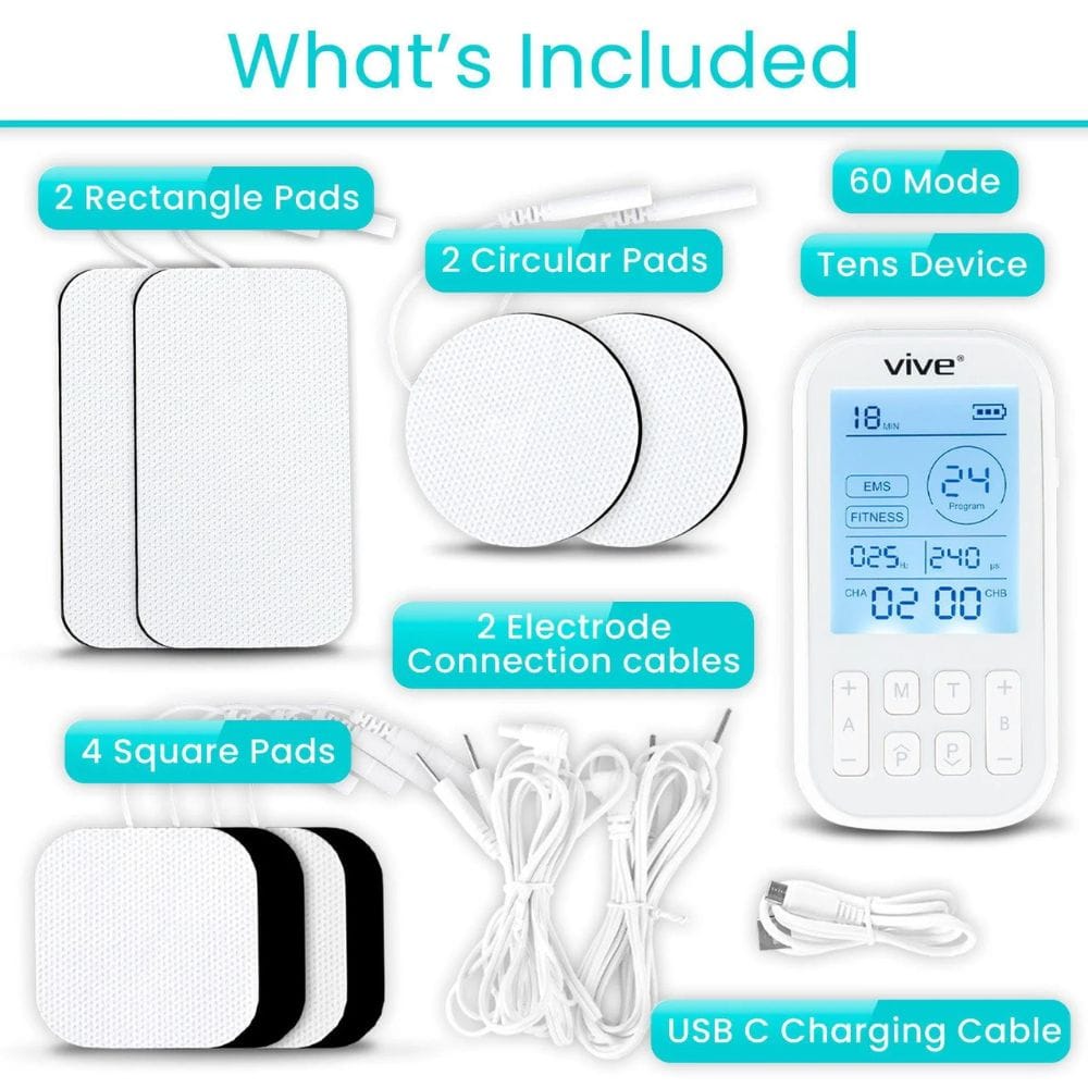 Vive Health 60-Mode TENS and EMS Unit
