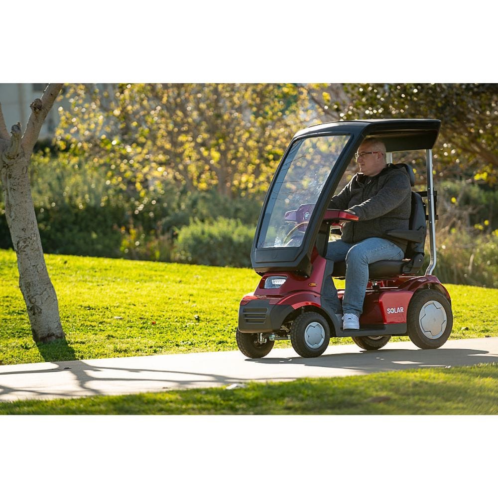 Afikim Afiscooter S4 Solar Canopy Mobility Scooter Lifestyle
