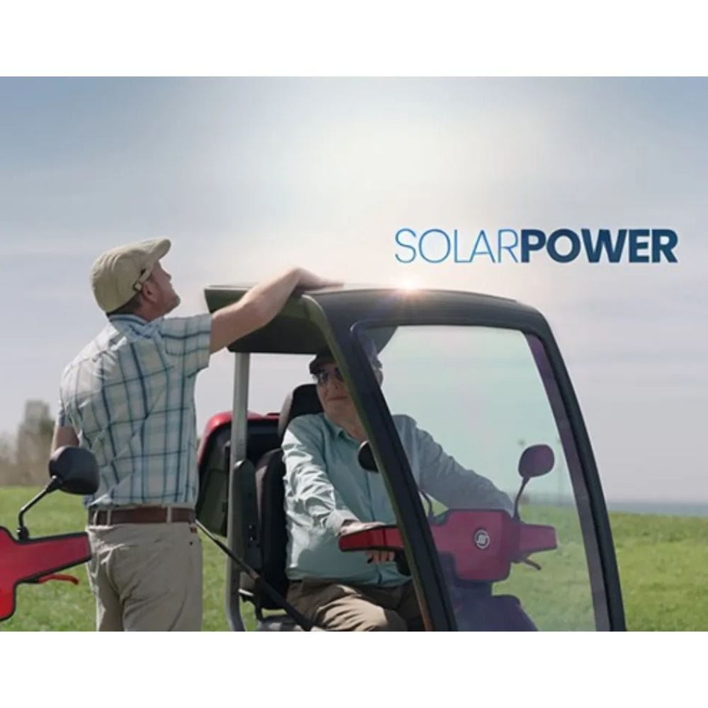 Afikim Afiscooter S4 Solar Canopy Mobility Scooter Lifestyle
