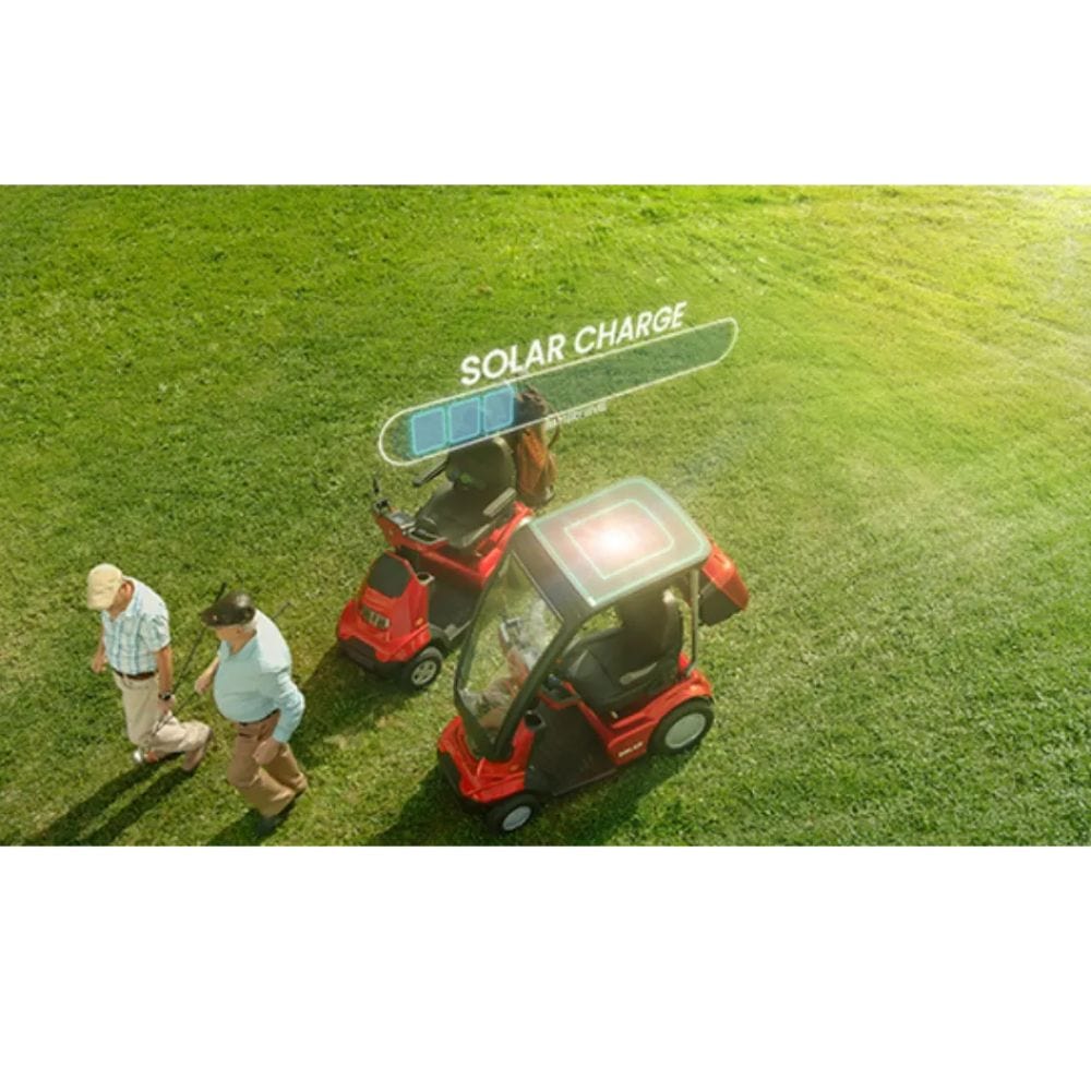 Afikim Afiscooter S4 Solar Canopy Mobility Scooter Lifestyle