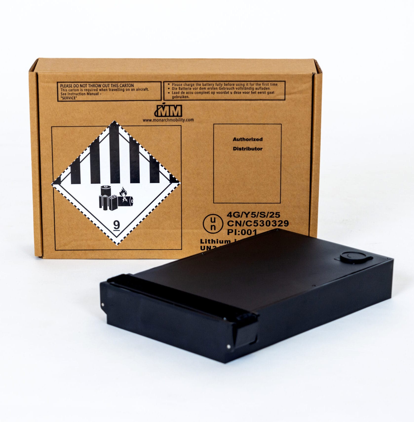 Monarch 10AH Magnetic Lithium Ion Mobility Scooter Battery