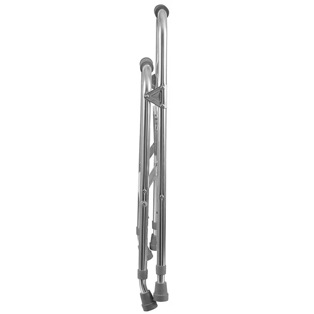 Pair of crutches on a white background