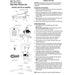 Instruction sheet for a 534-2014-0000 Overdoor Traction Set, showing assembly instructions, weight information, and labeled parts including the bracket, pulley assembly, metal bracket, weight bag, and spreader bar on a white background.