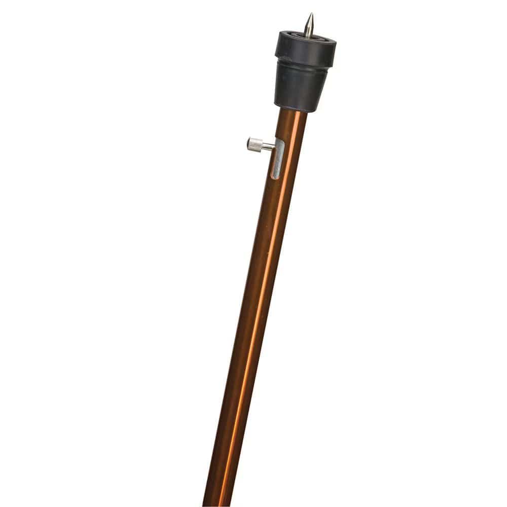 Torch with a black nozzle on a white background