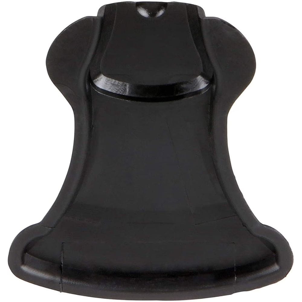 Black car mount holder on a white background