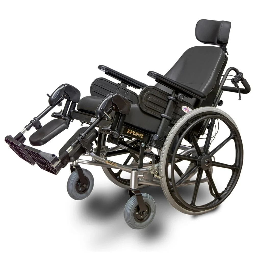 EV Rider Spring Tilt N Space Wheelchair