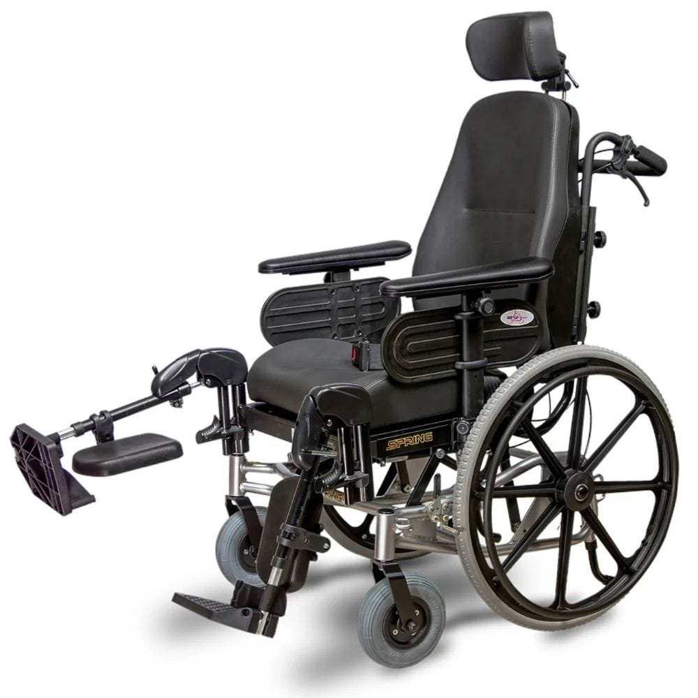 EV Rider Spring Tilt N Space Wheelchair