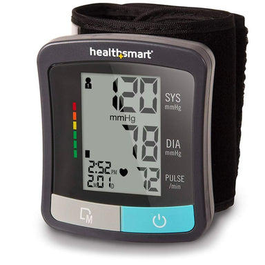 Healthsmart blood pressure monitor on a white background