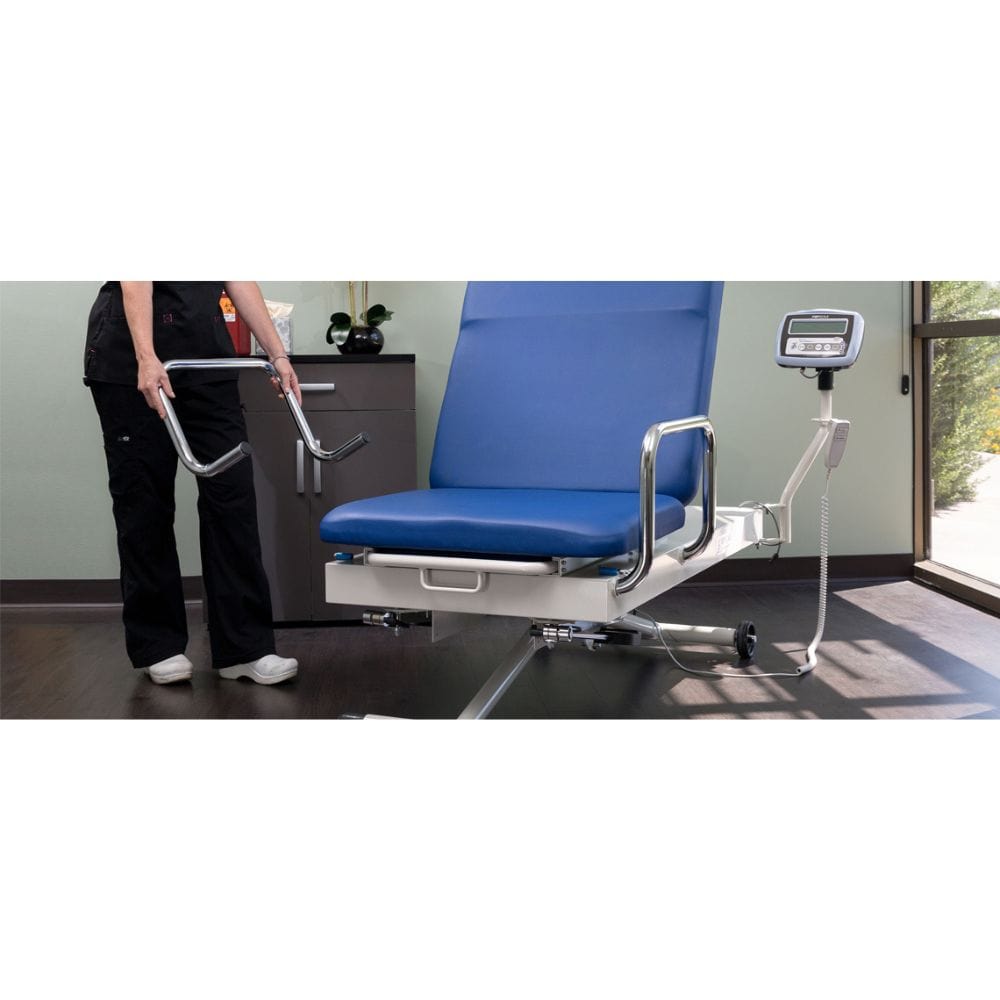 Med-Mizer Adjustable Exam Table With Scale