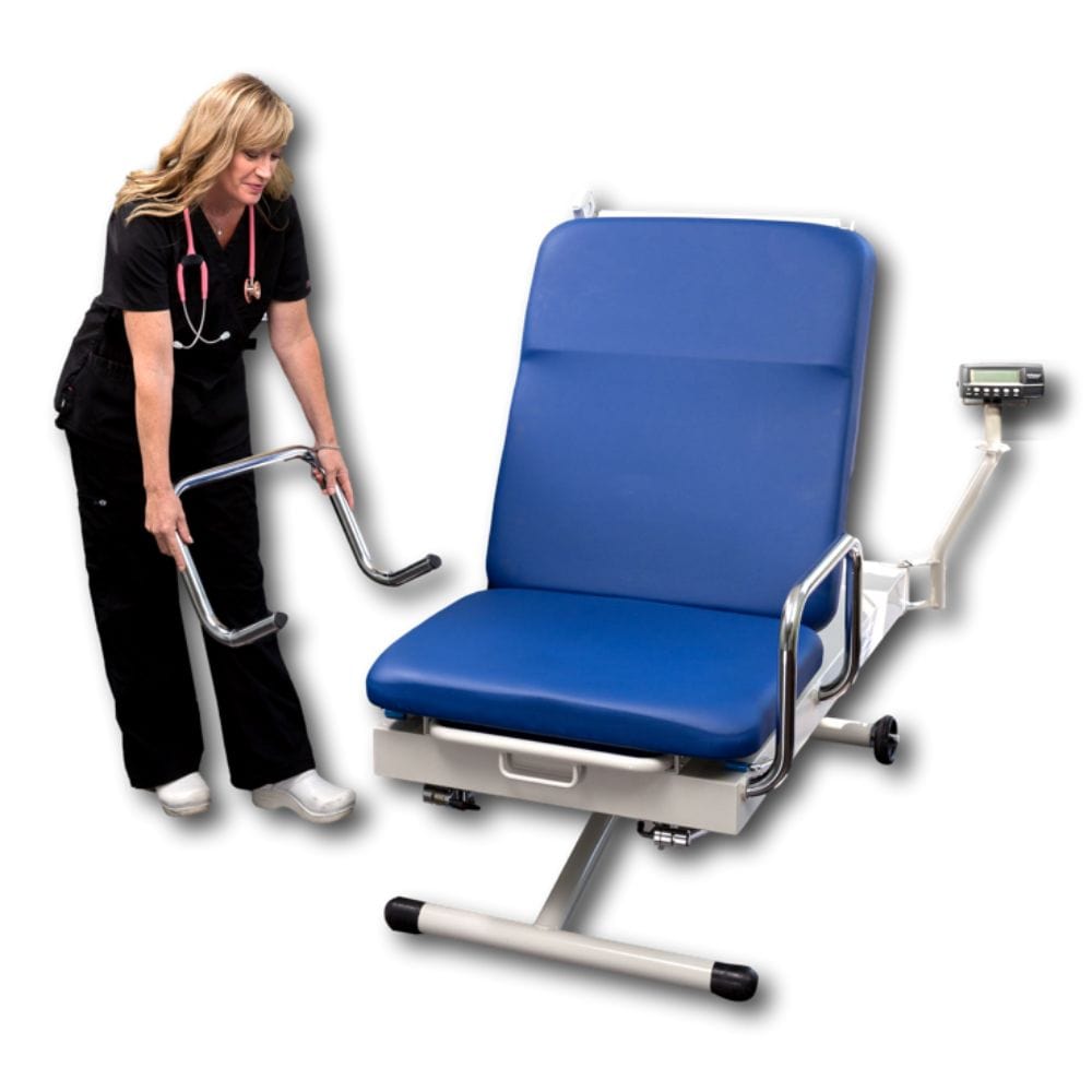 Med-Mizer Adjustable Exam Table With Scale