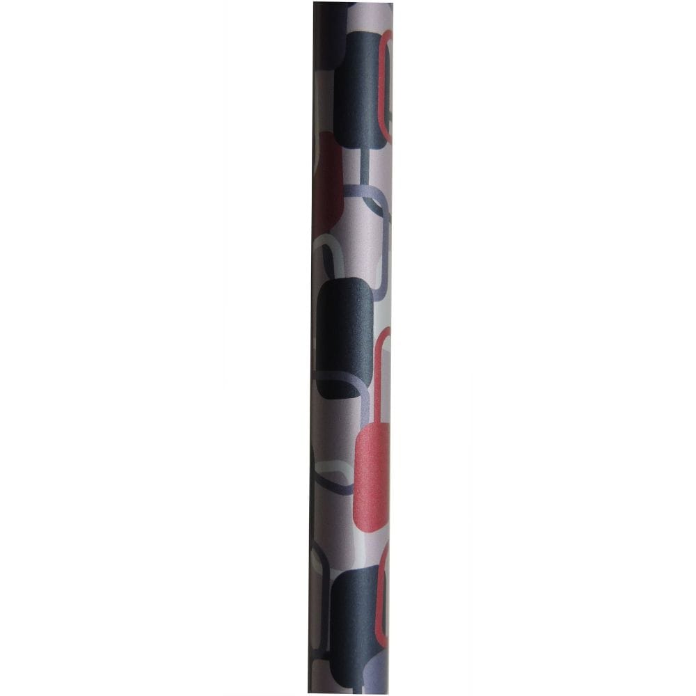 Camouflage-patterned object on a white background