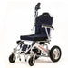 Travel buggy with black seat on a white background