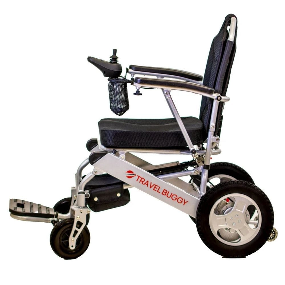 Travel Buggy wheelchair on a white background