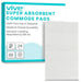 Vive super absorbent commode pads packaging with a white pad on a white background