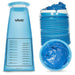 Blue ice pack with 'Vive' branding and measurement markings, surrounded by additional blue ice packs.