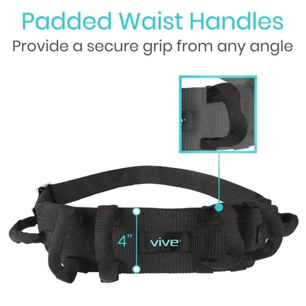 Vive Health Gait Belt with Handles