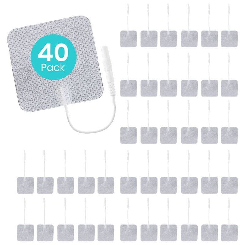 40-pack of tea bags with a heating pad on a white background