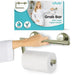 Vive grab bar with toilet paper holder and packaging