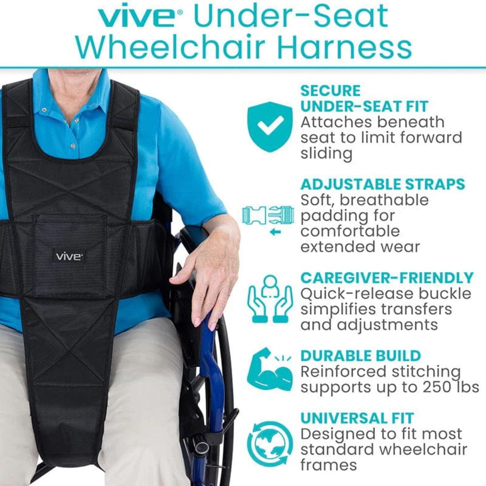 Vive Health Under Seat Wheelchair Harness