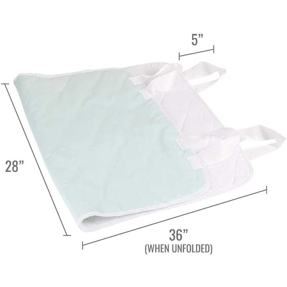 DMI® Waterproof Furniture and Bed Protector Pad with Straps, 4-Layer Protection, 28"x 36"