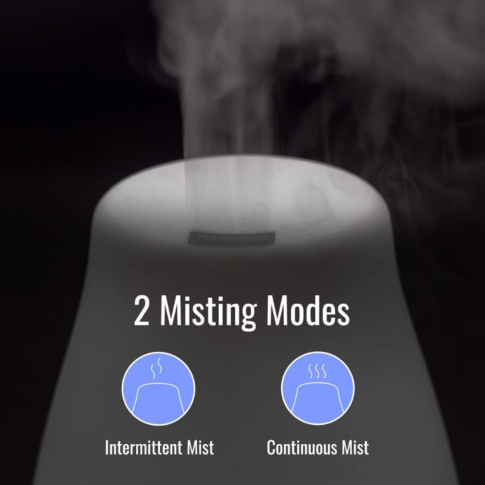 HealthSmart 150ml Essential Oil Diffuser, White