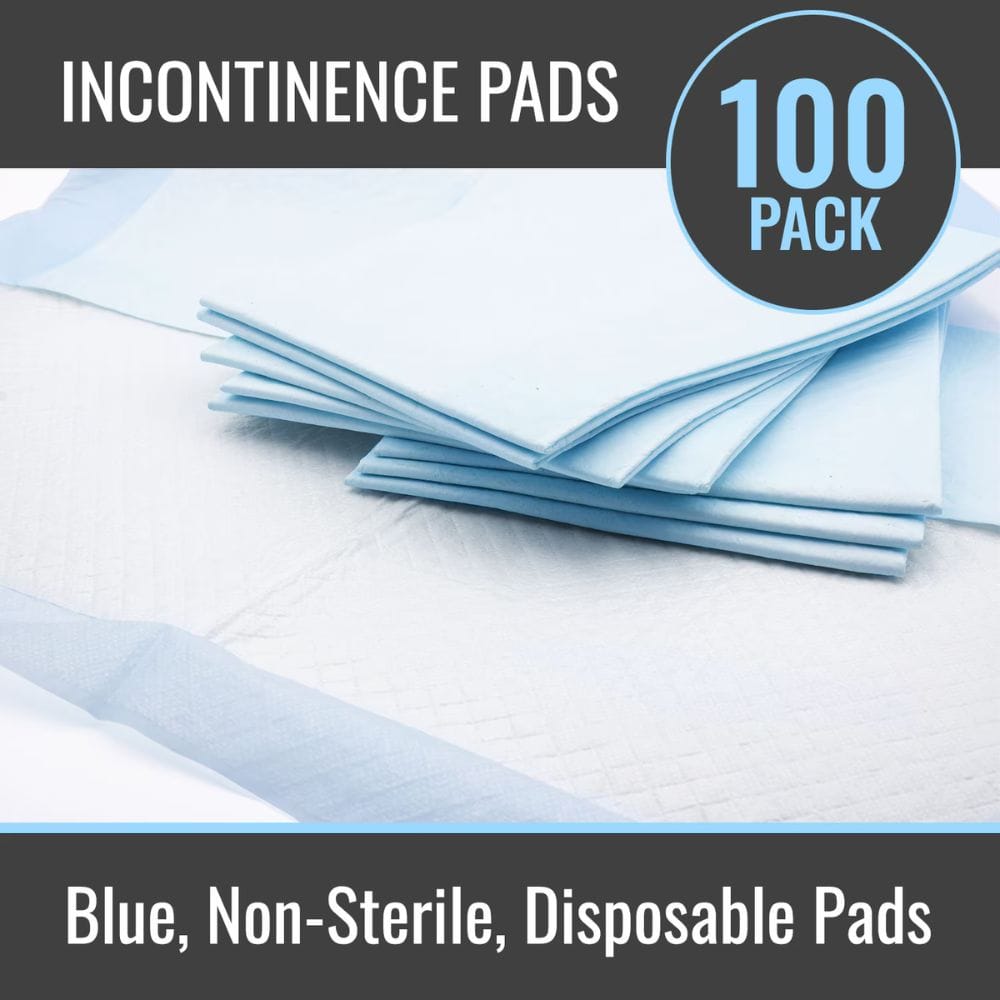 DMI Absorbent 30″ x 36″ Incontinence Underpads,100 Count