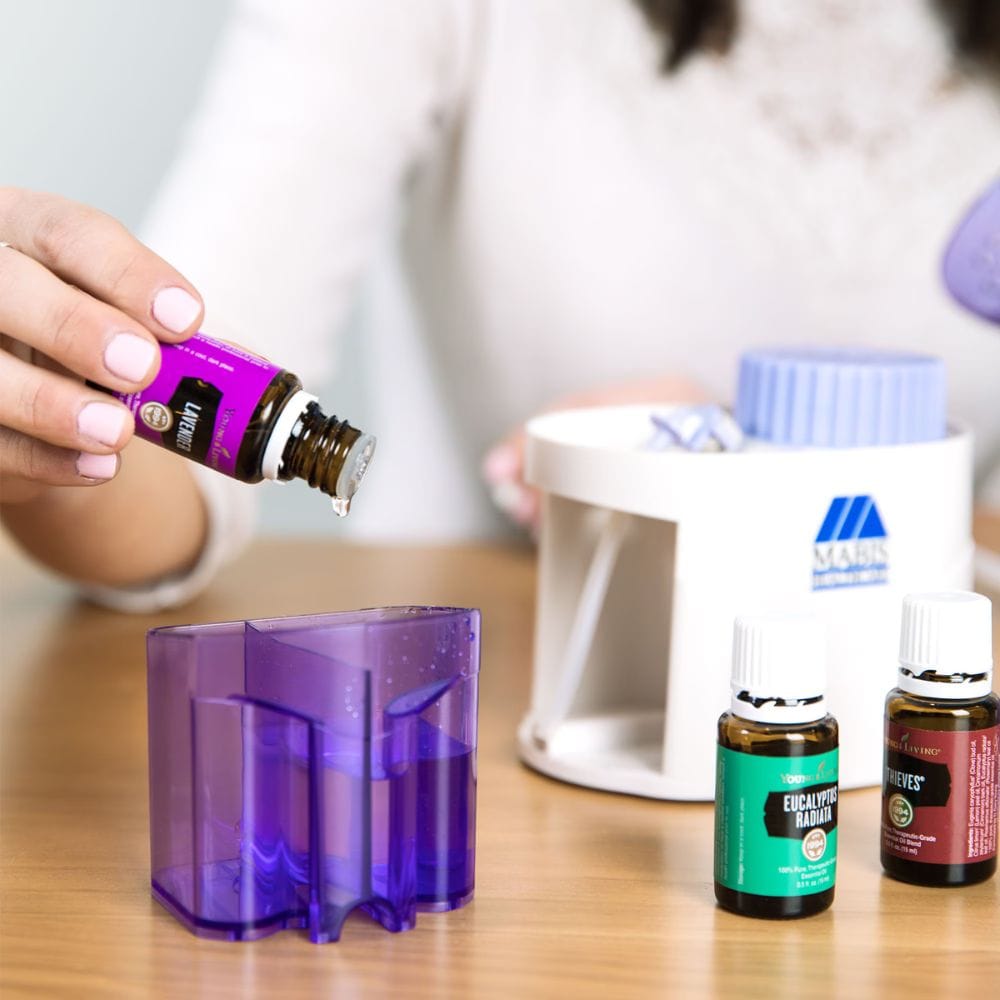MABIS® Steam Inhaler Vaporizer with Aromatherapy Diffuser
