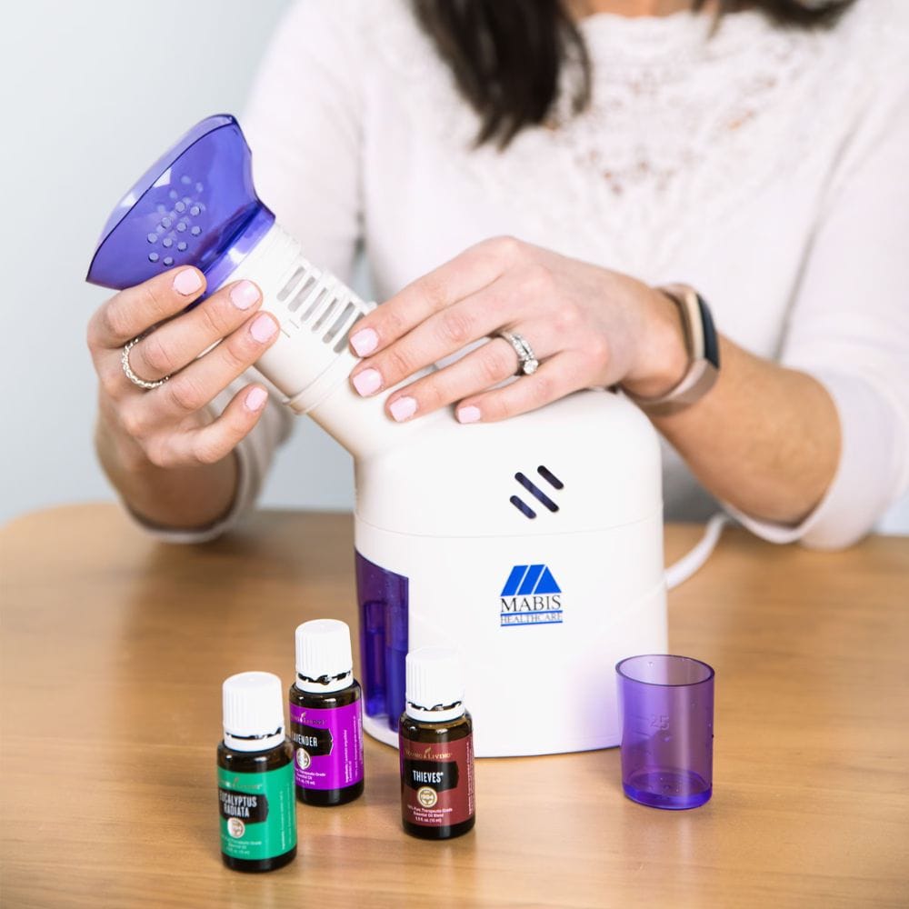 MABIS® Steam Inhaler Vaporizer with Aromatherapy Diffuser
