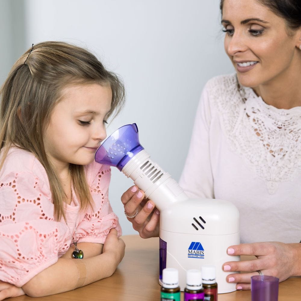 MABIS® Steam Inhaler Vaporizer with Aromatherapy Diffuser